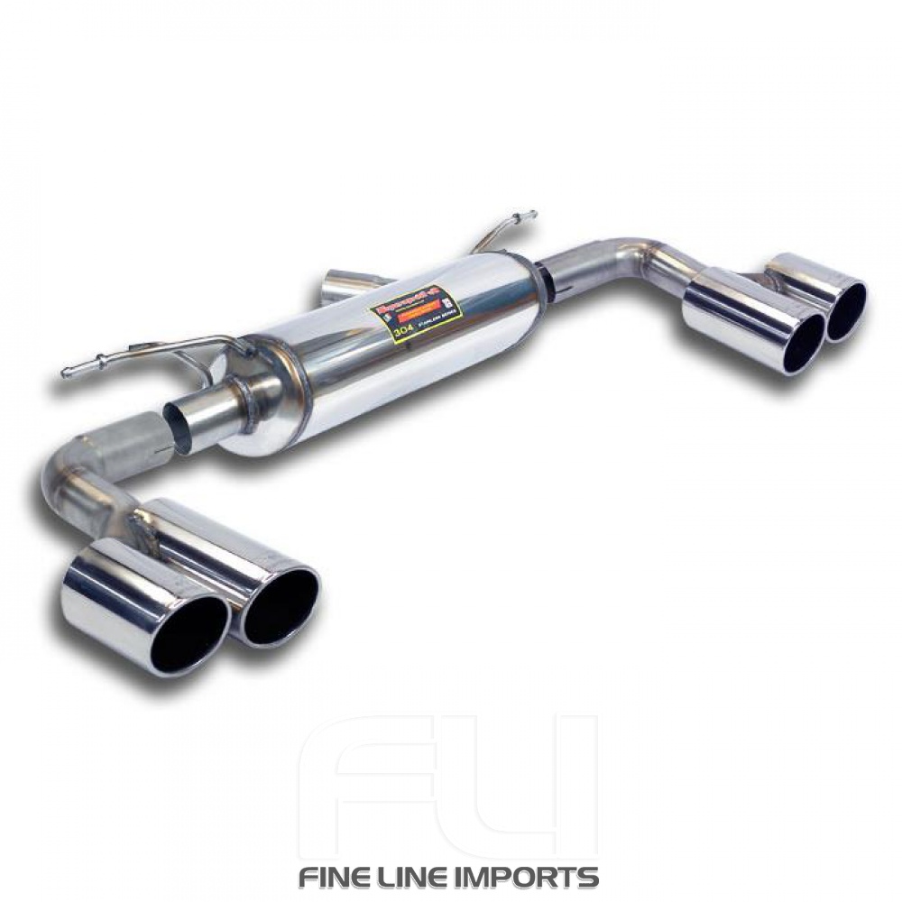 SS984406 - Supersprint Rear exhaust kit Right OO80 - Left OO80