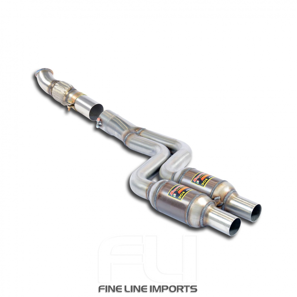 SS985332 - Supersprint Front Metallic catalytic converter right - left