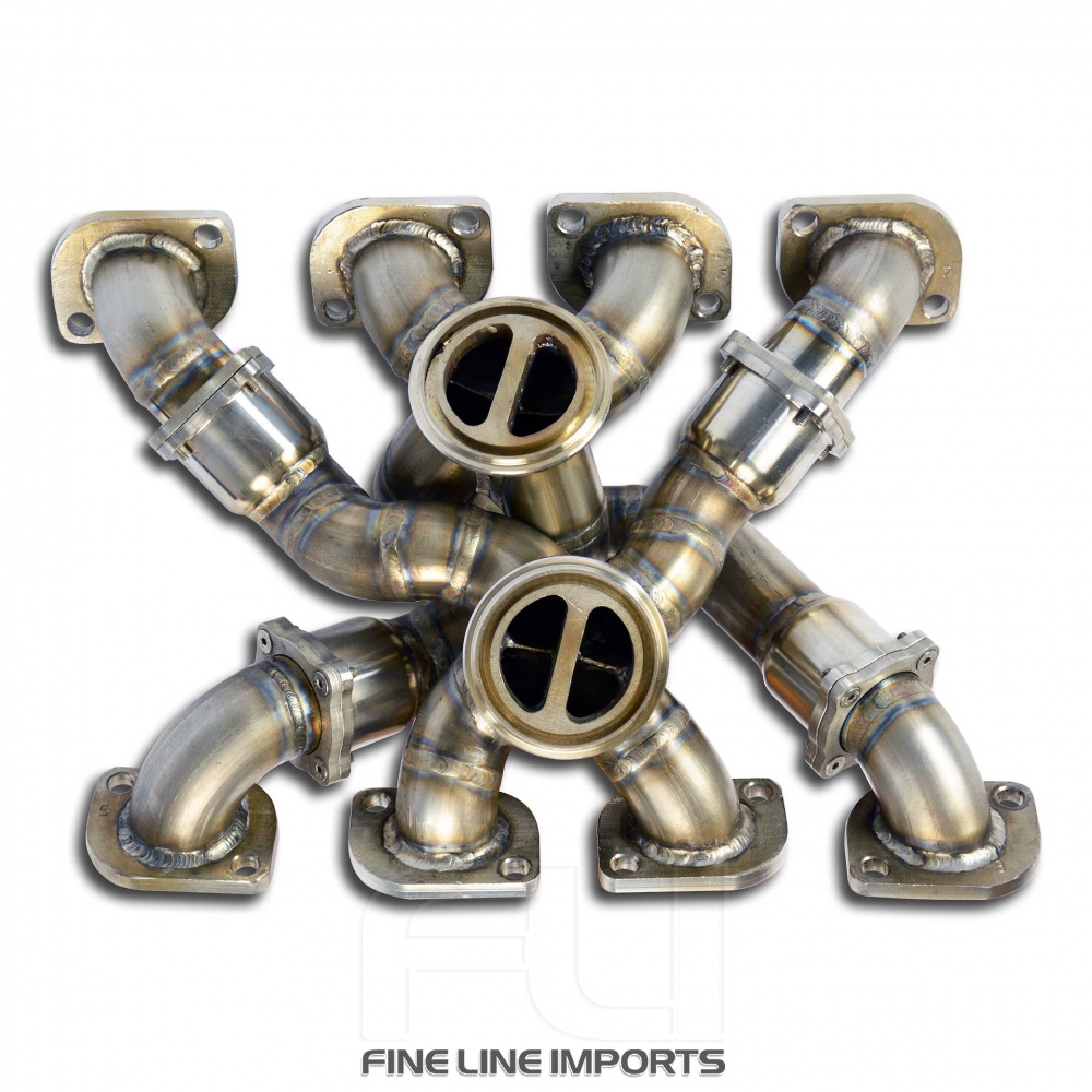 SS986701 - Supersprint Manifold Right + Left STEEL 310Sfor OEM turbo chargerAvailable on demand