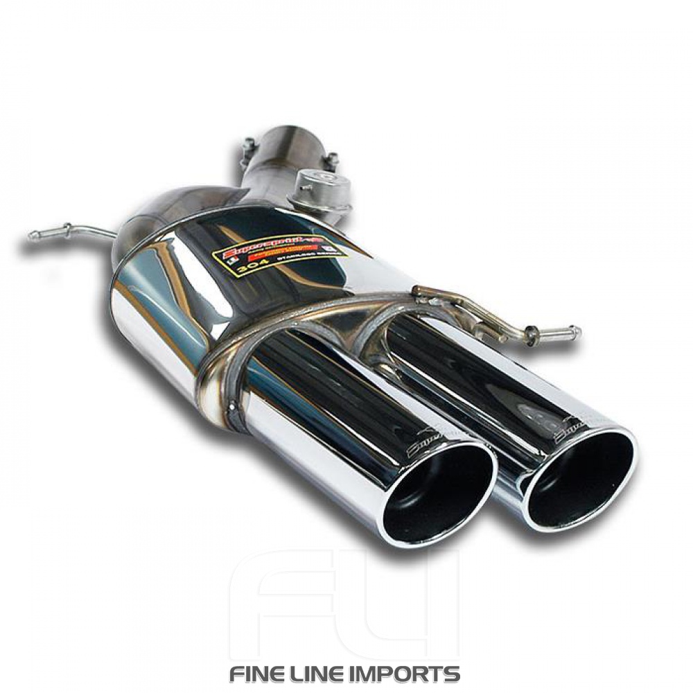 SS988046 - Supersprint Rear exhaust Left OO100 with valve