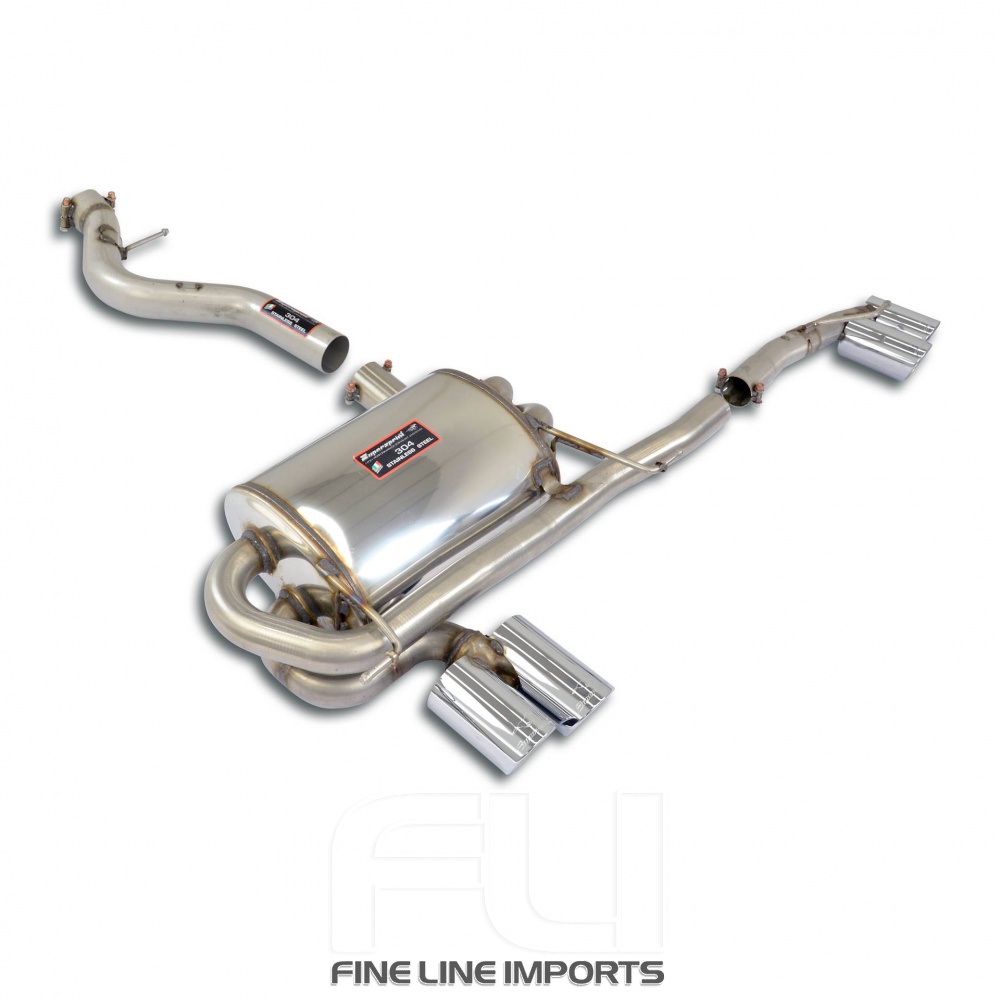 SS989006 - Supersprint Rear exhaust Right OO80 - Left OO80