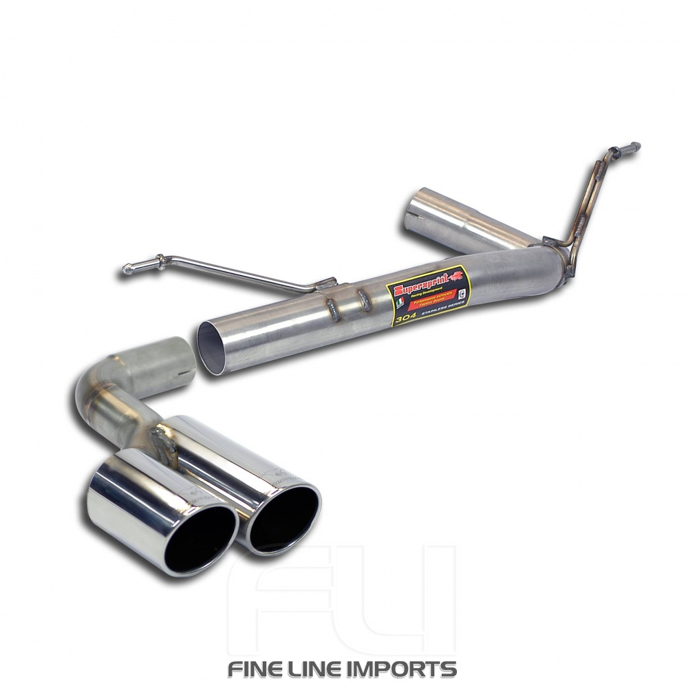 SS989446 - Supersprint Rear pipe OO80(Muffler delete)