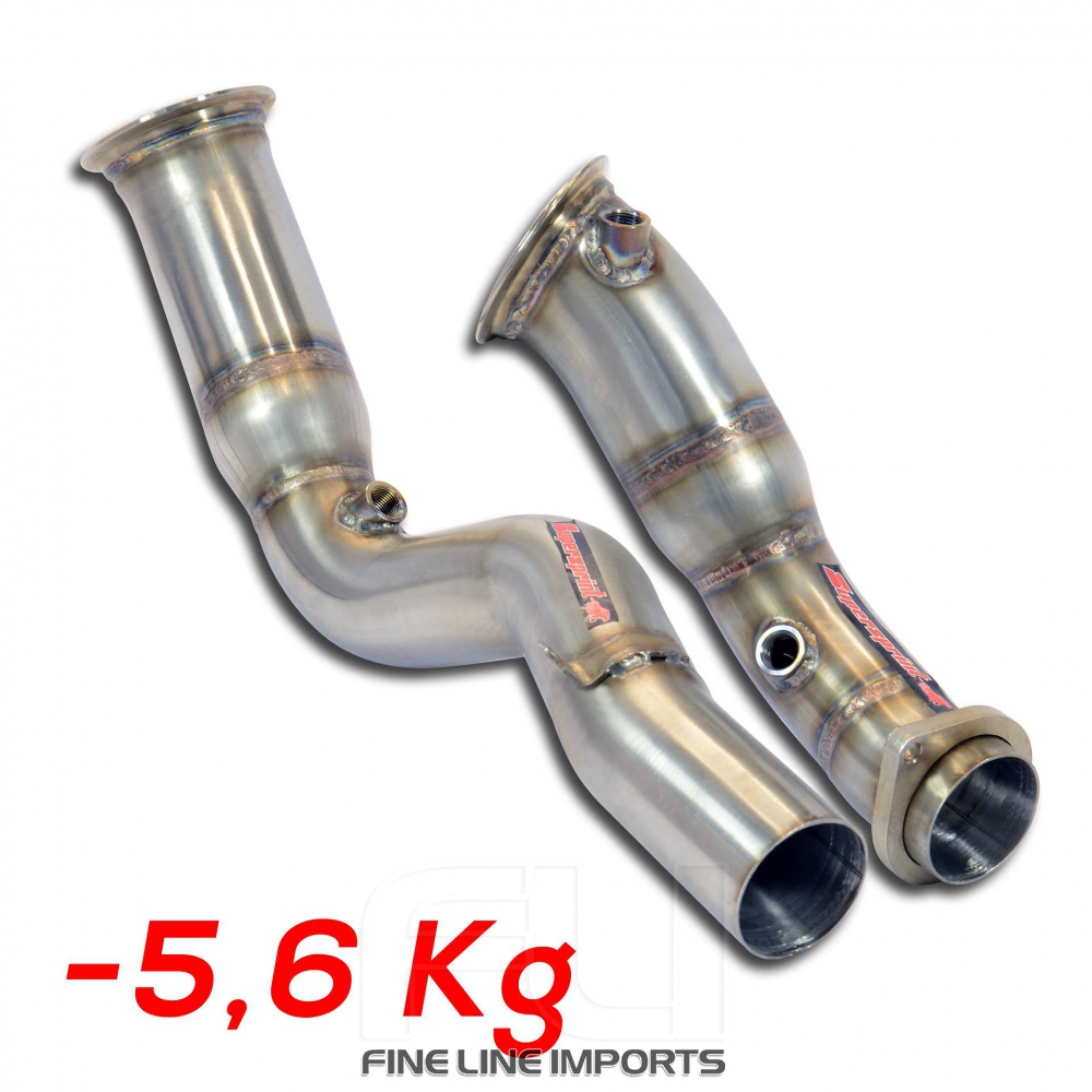 SS989611 - Supersprint Turbo downpipe kit(Deletes the primary catalytic)