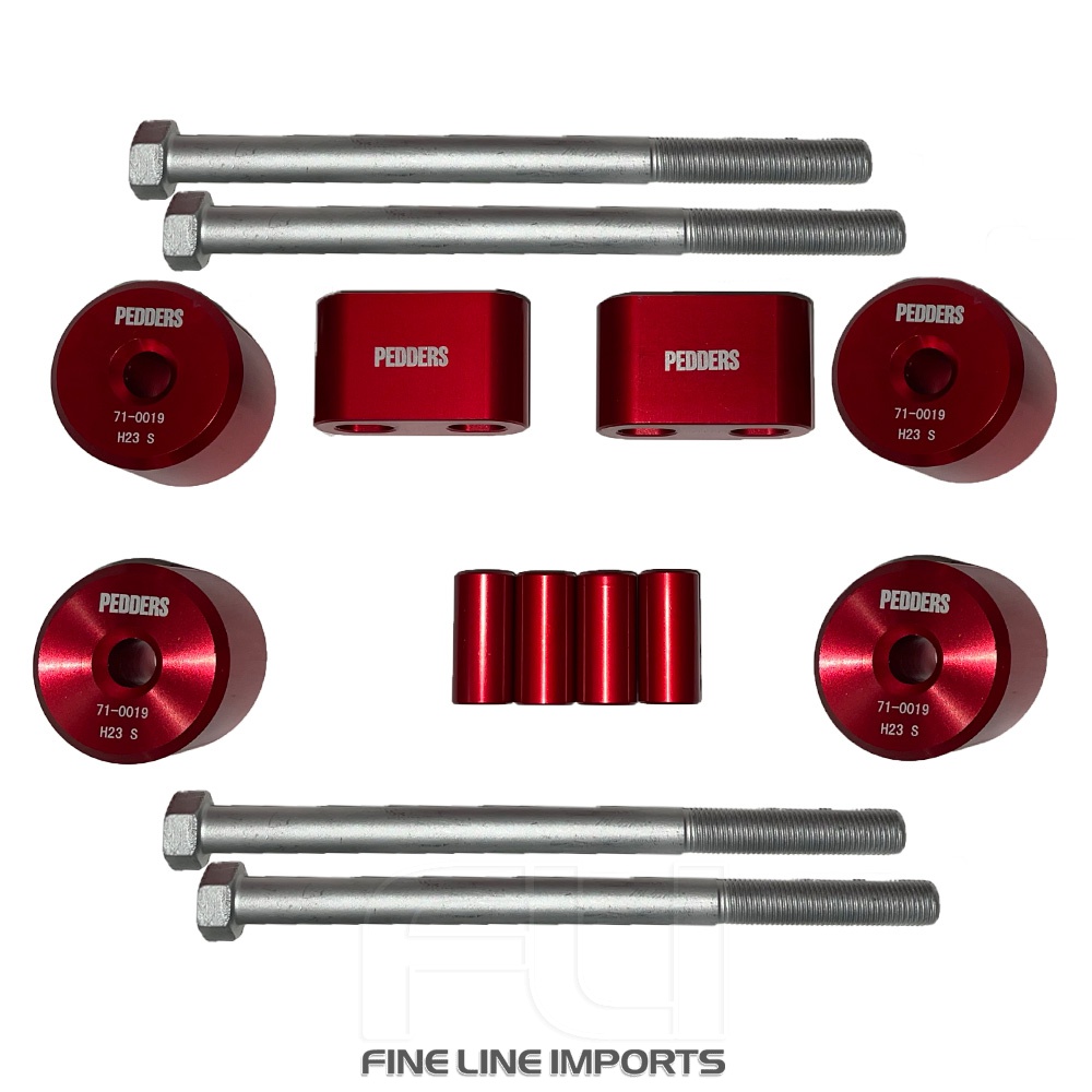 Subframe spacer kit (Pedders-75300)