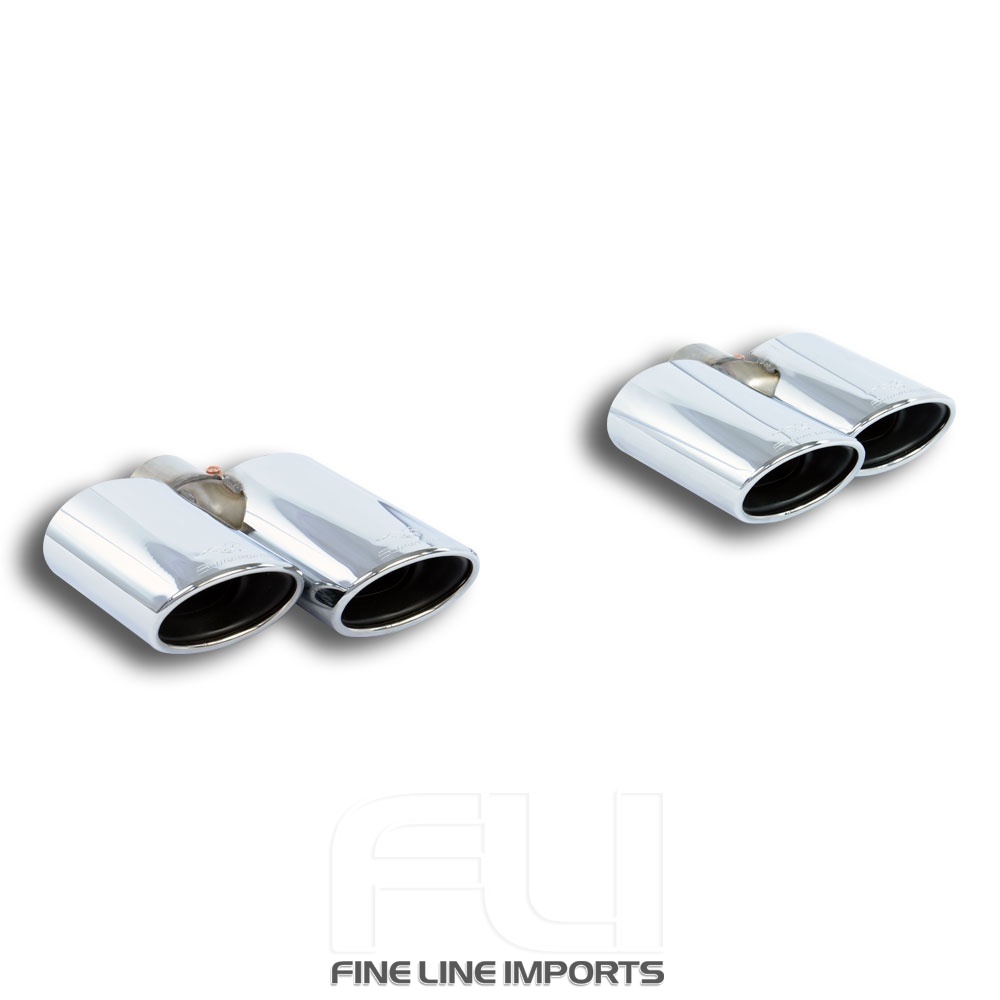 Supersprint - 4 Endpipe kit Right - Left 120x80