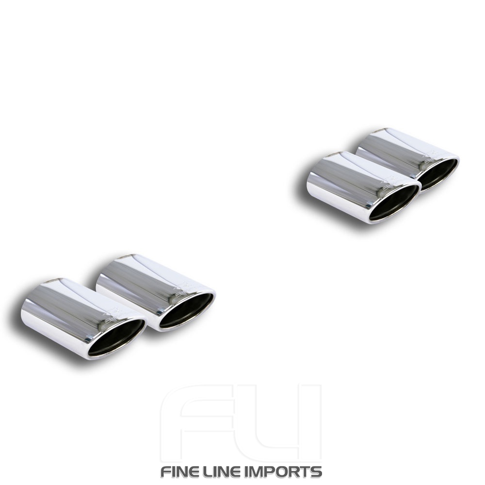 Supersprint - 4 Endpipe kit Right - Left 120x80
