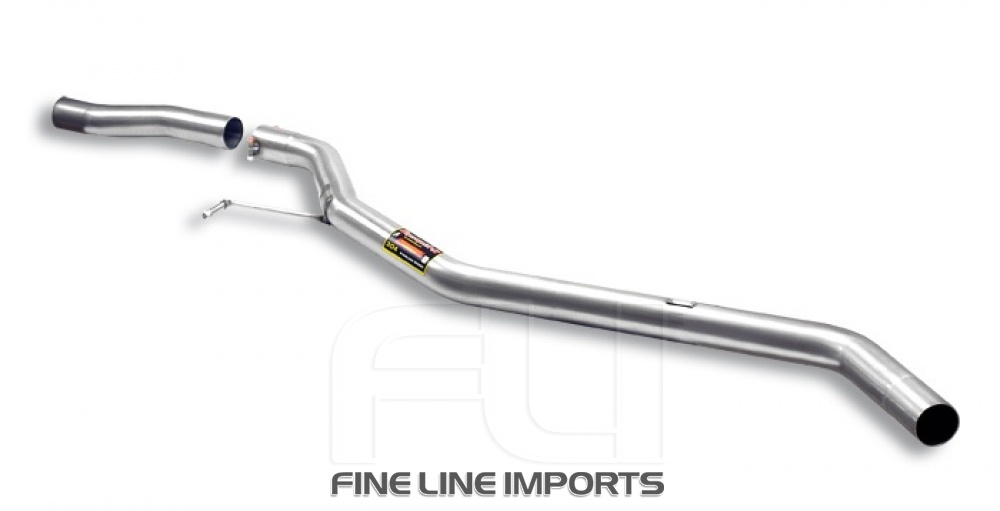 Supersprint - Centre Pipe + exhaust hanger kit - (Replaces OEM centre exhaust)