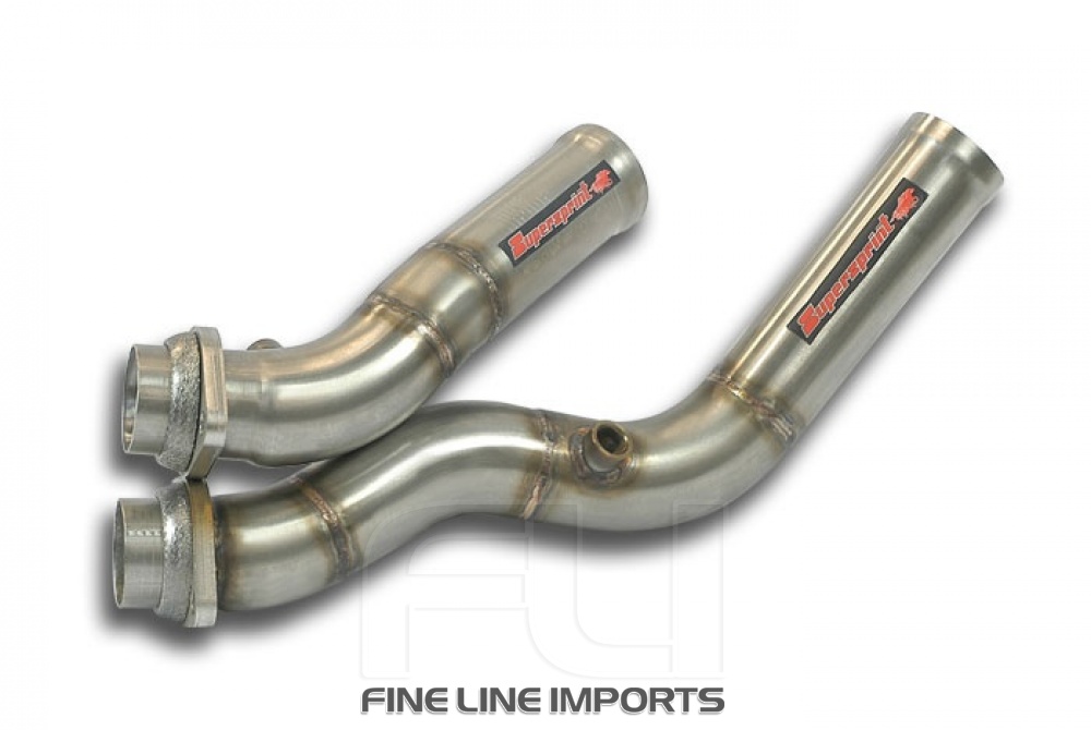 Supersprint - Connecting Pipes kit for OEM manifold - (Replaces catalytic converter) - (Weld on connection)