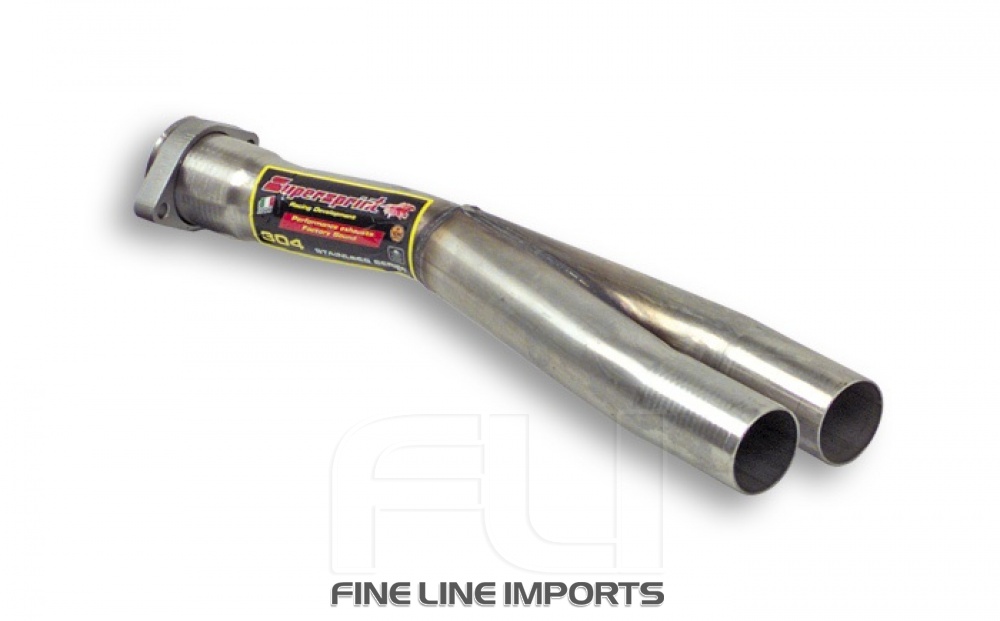 Supersprint - Connecting Y-Pipe Stainless steel