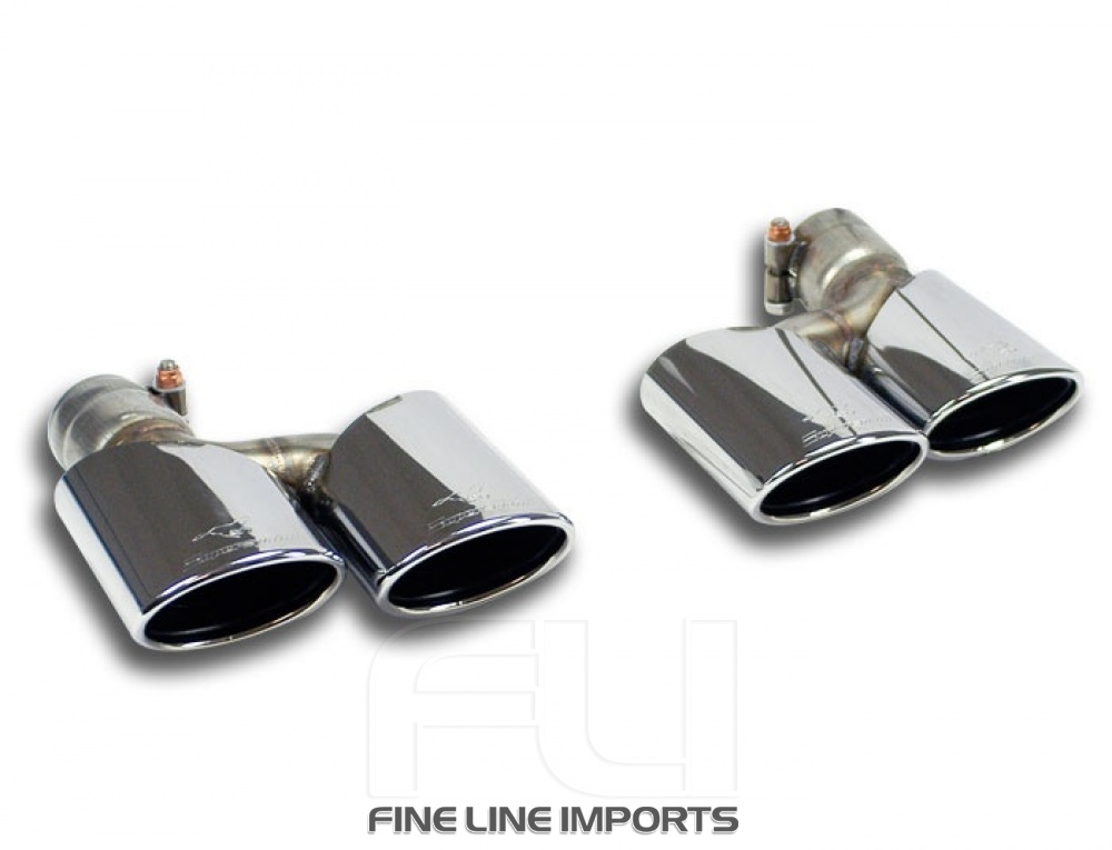 Supersprint - Endpipe kit Right - Left 120x80