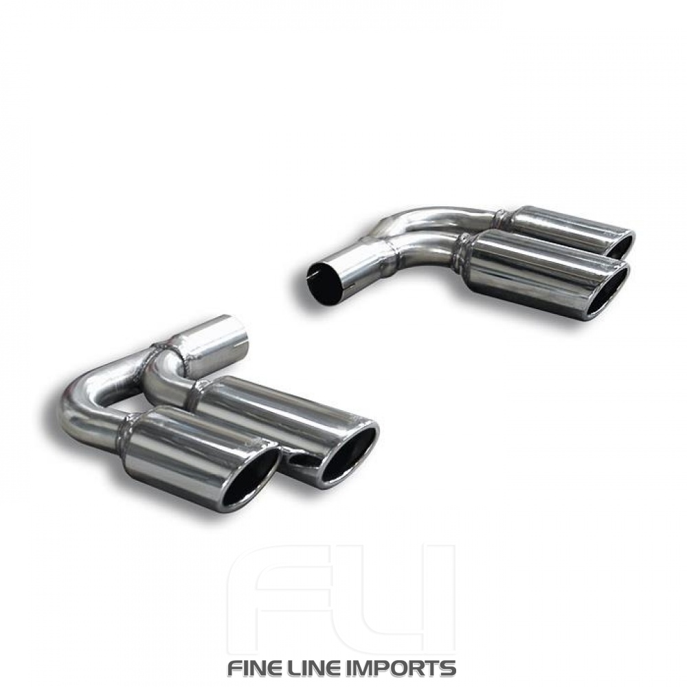 Supersprint - Endpipe kit Right + Left 4 exit 90x70