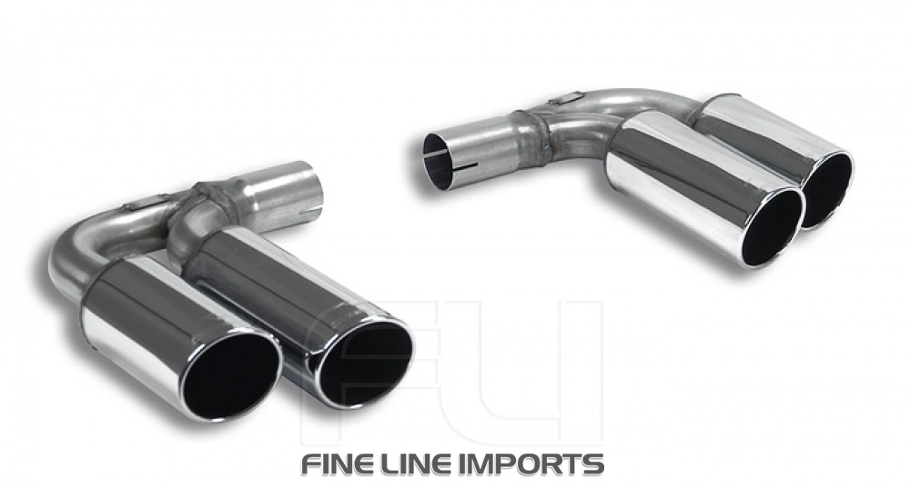 Supersprint - Endpipe kit Right + Left 4 exit OO80