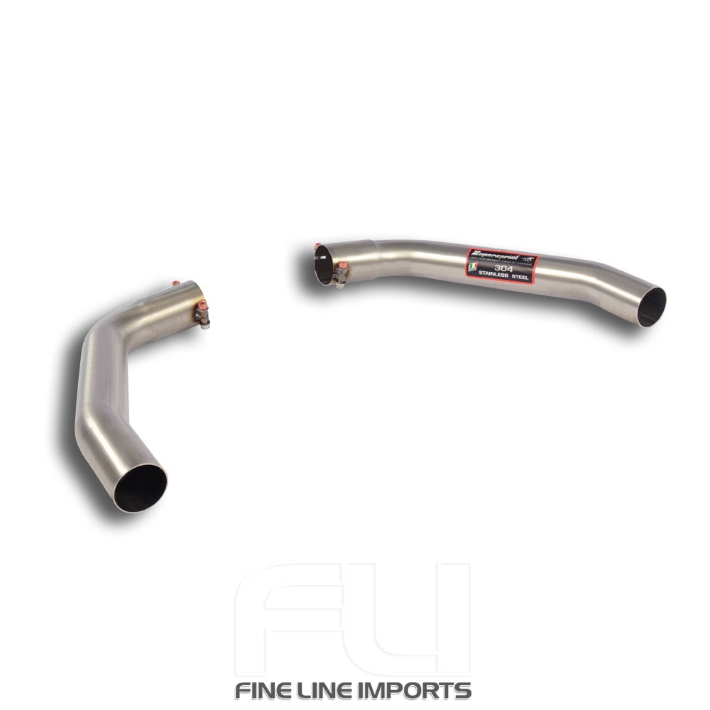 Supersprint - Exit Pipes kit Right - Left for OEM Endpipe