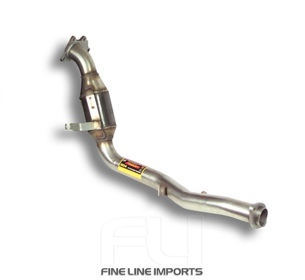 Supersprint - Pipe Kit for turbo charger with metallic catalytic converter