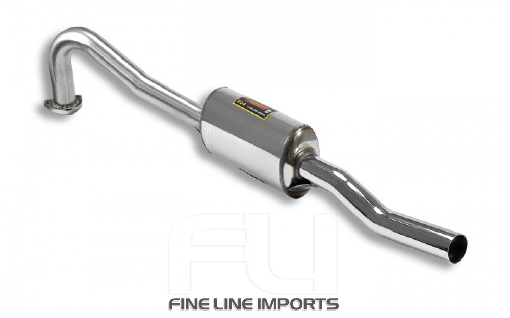 Supersprint - Rear Exhaust O70 Stainless steel