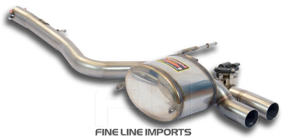 Supersprint - Rear Exhaust Right with valve