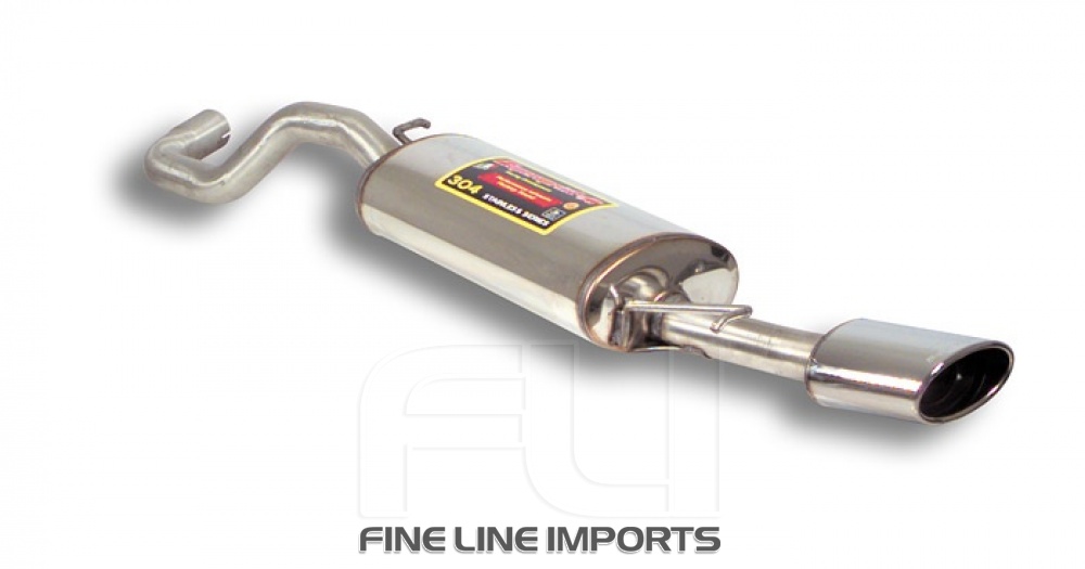 Supersprint - Rear Exhaust Stainless steel 145x95