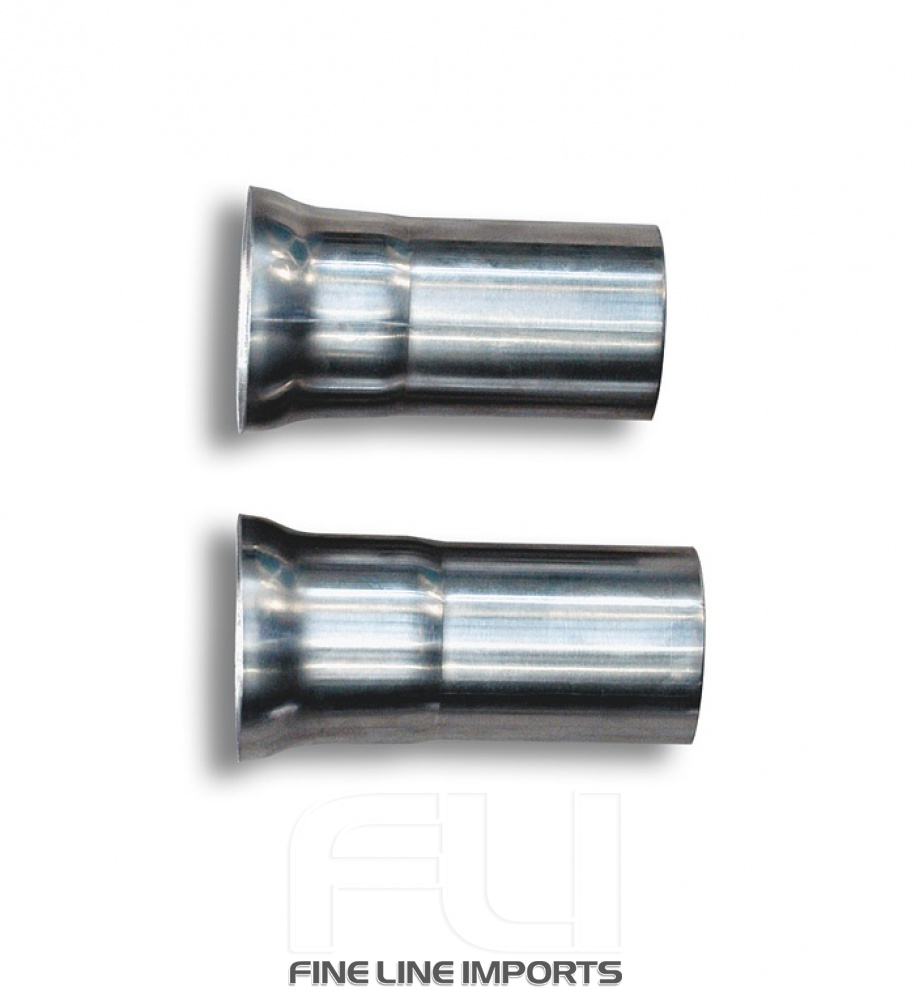 Supersprint - Right + Left connecting Pipes for the stock centre exhaust.
