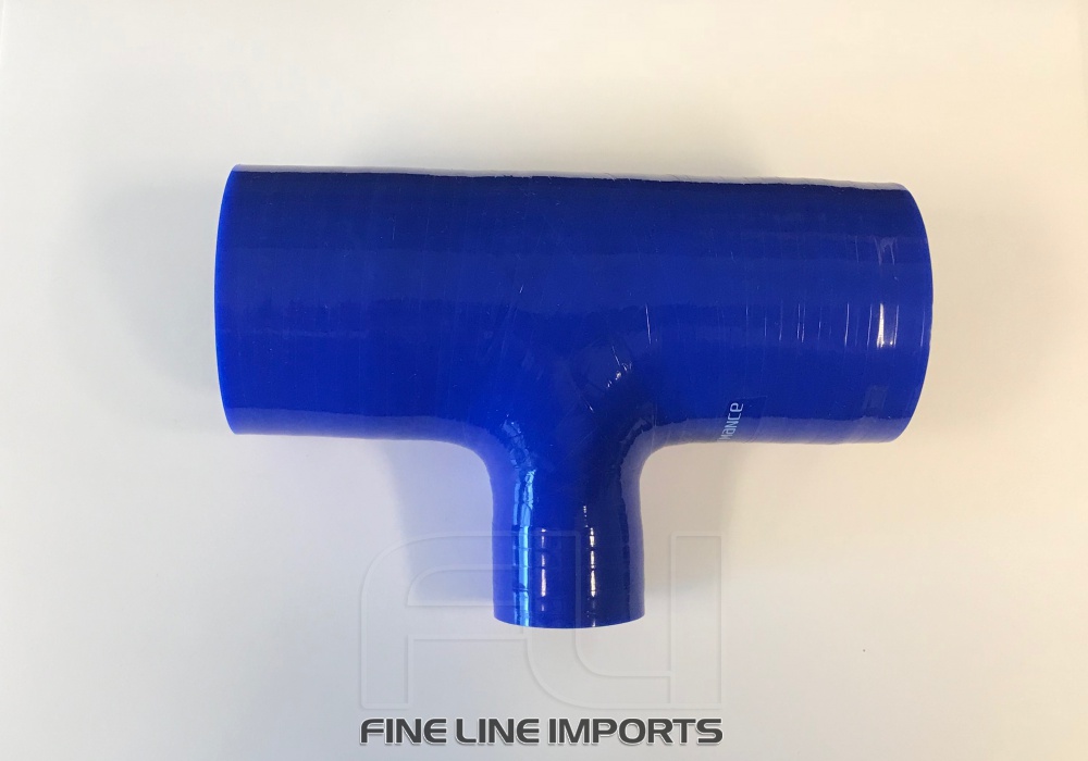 T-Stuk - 28mm - Take off 16mm Blauw