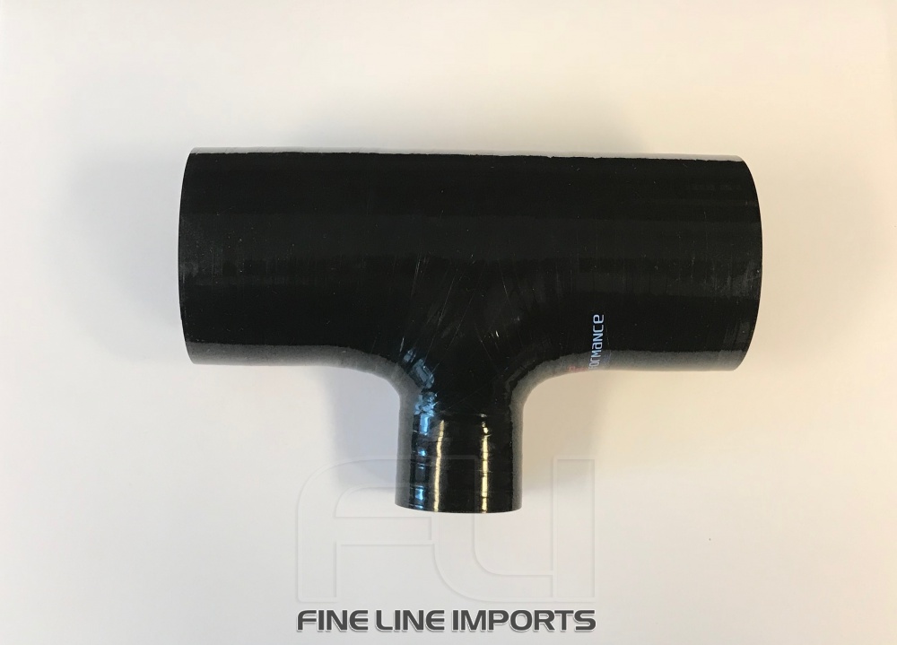 T-Stuk - 63mm - Take off 25mm Zwart