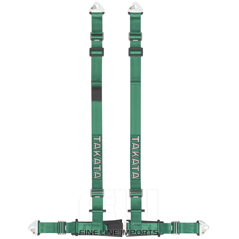 Takata Racegordel 4-punts Drift II Snap Groen