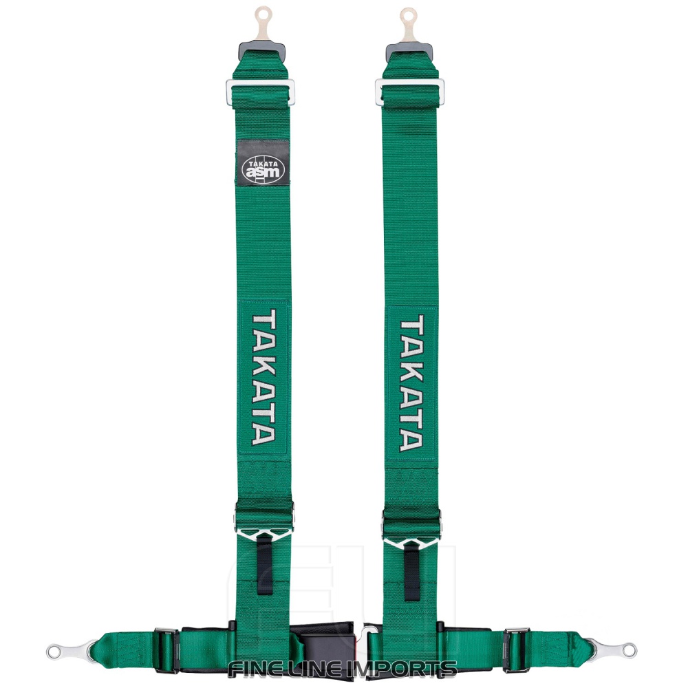 Takata Racegordel 4-punts Drift III Bolt Groen
