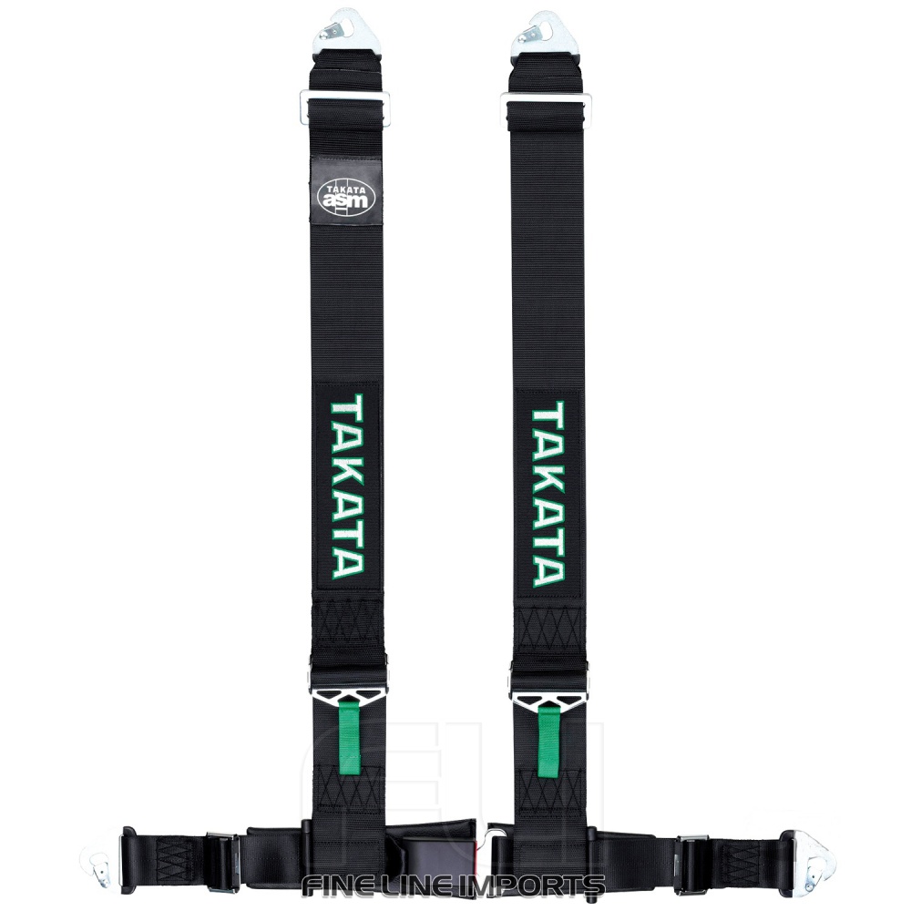 Takata Racegordel 4-punts Drift III Snap Zwart