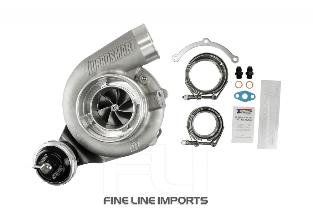 TS-2 Performance Turbocharger (Water Cooled) 6466 V-Band 0.82AR Internally Wastegated (TS-2-6466VB082I)