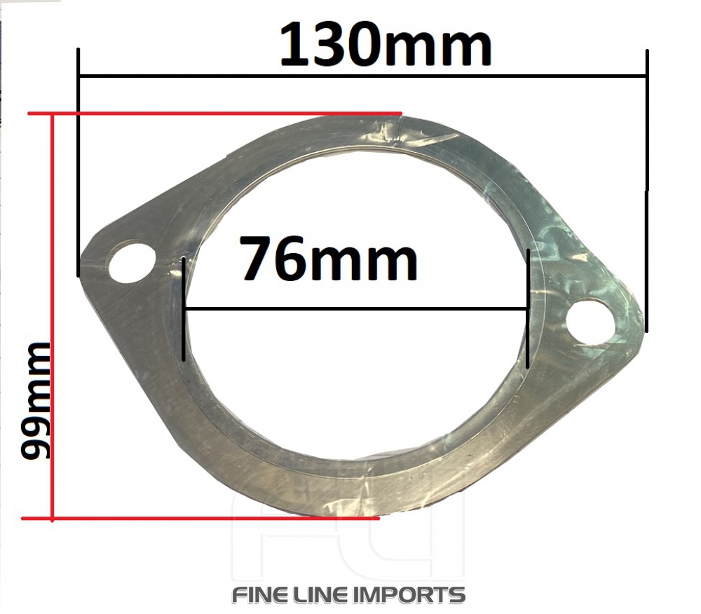 Uitlaat Pakking 3 inch (76 mm)