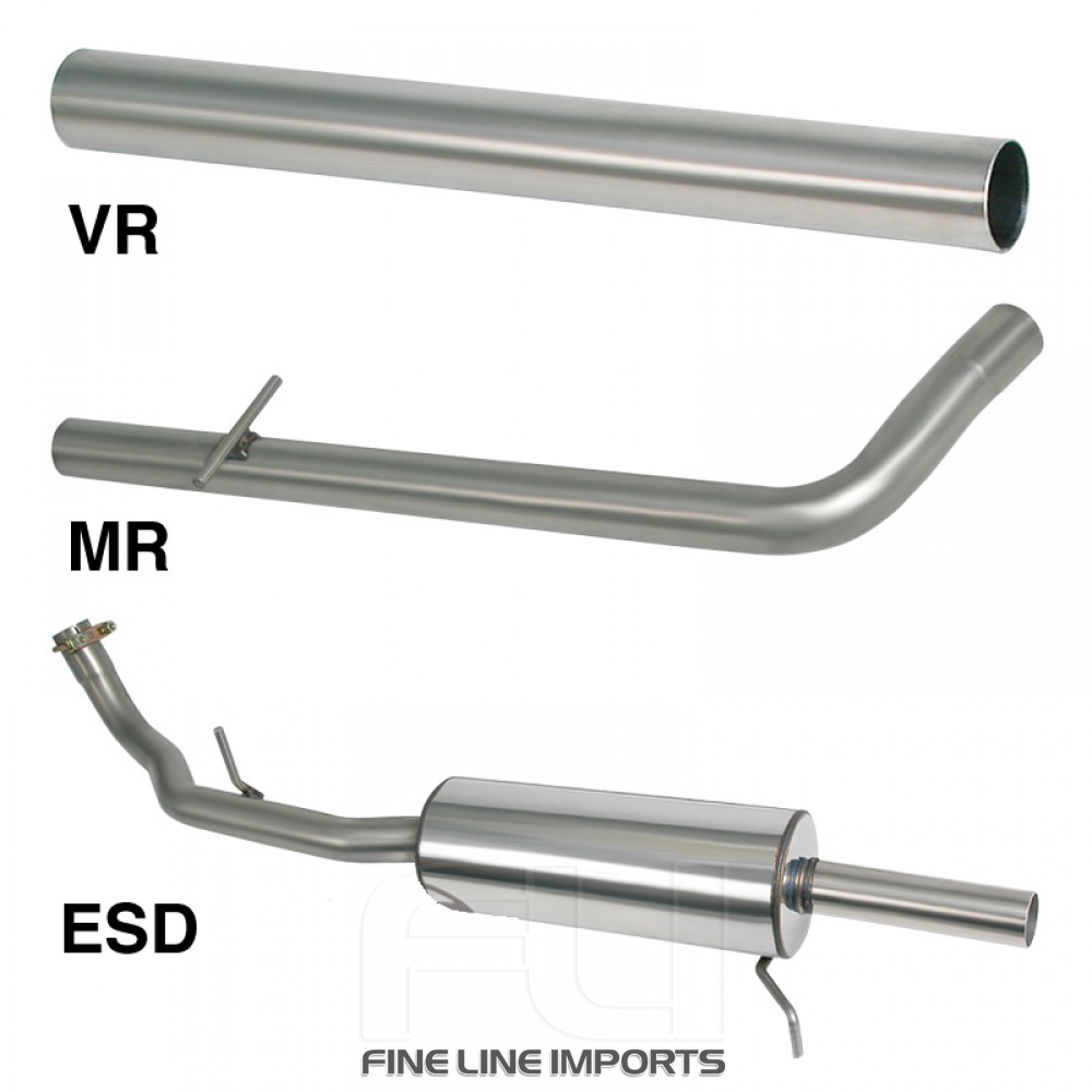 VW Golf 4 1.8T CATBACK