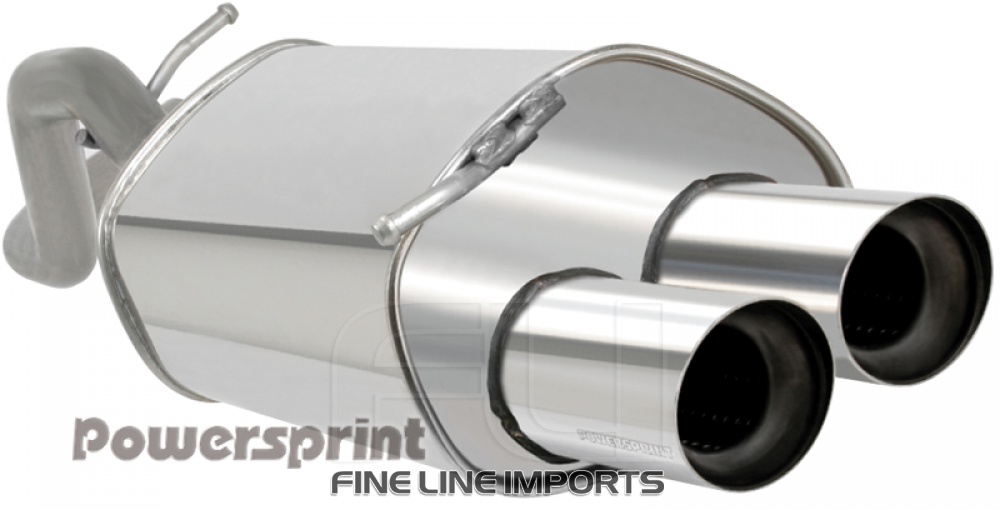 VW Golf 4 & New Beetle einddemper