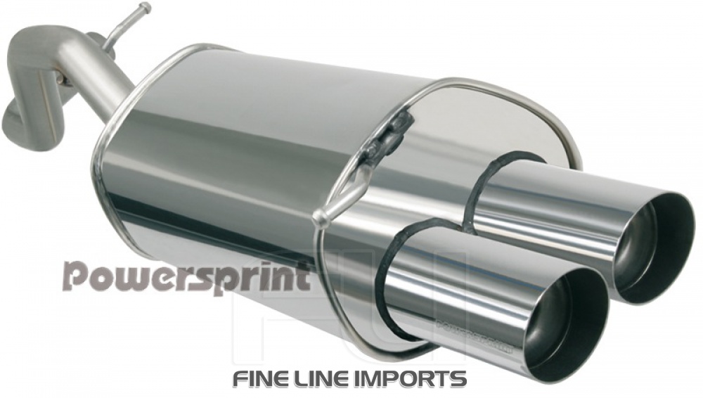 VW Golf 4 & New Beetle einddemper