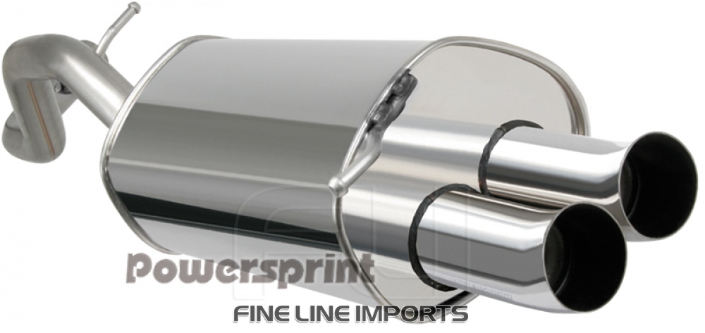 VW Golf 4 & New Beetle einddemper