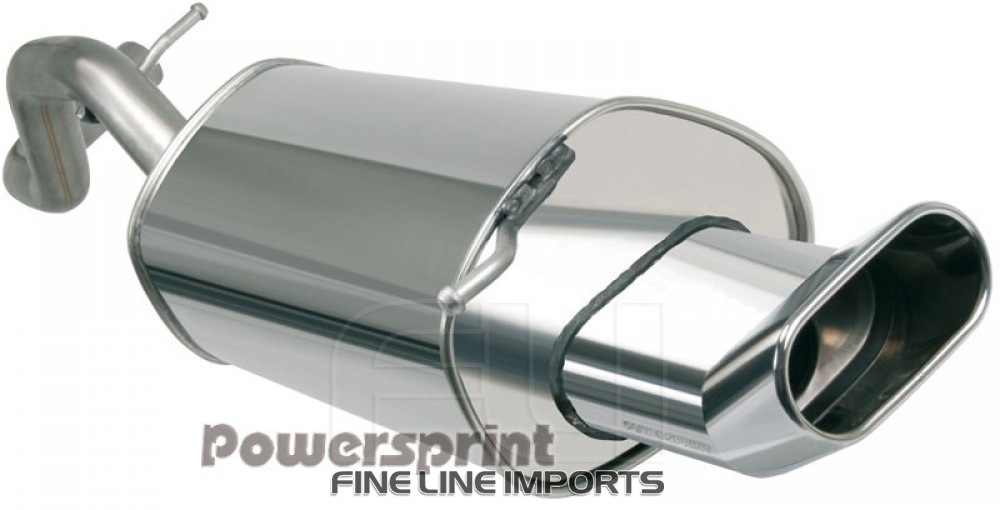 VW Golf 4 & New Beetle einddemper