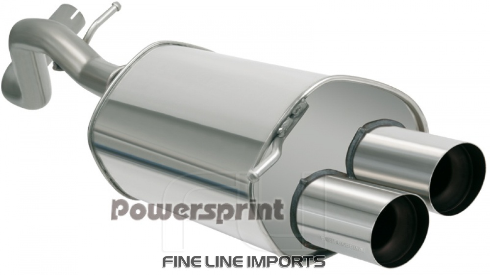 VW Golf 4 & New Beetle einddemper