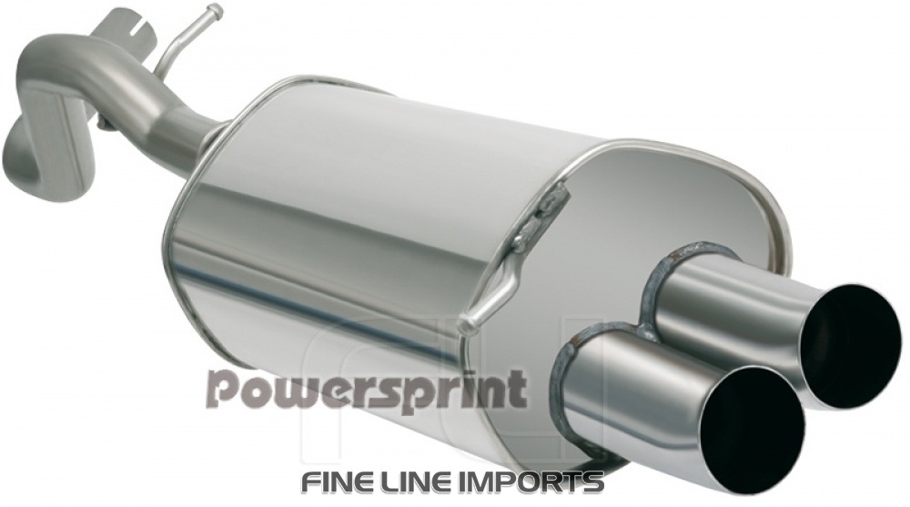 VW Golf 4 & New Beetle einddemper