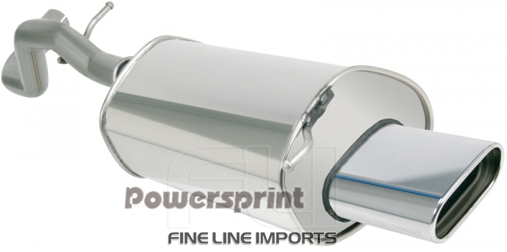 VW Golf 4 & New Beetle einddemper