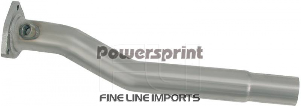 VW Golf/Jetta 2 Voorpijp/decat