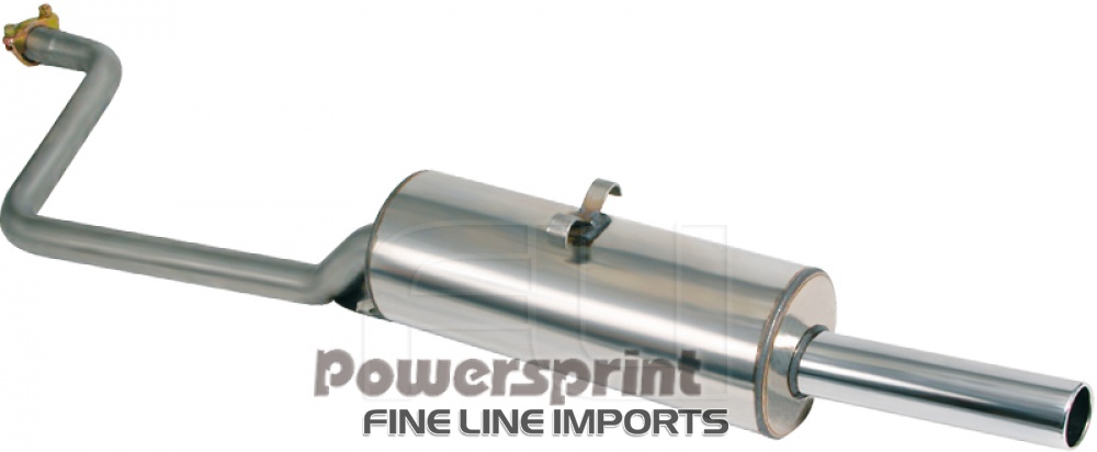 VW Polo GT C einddemper