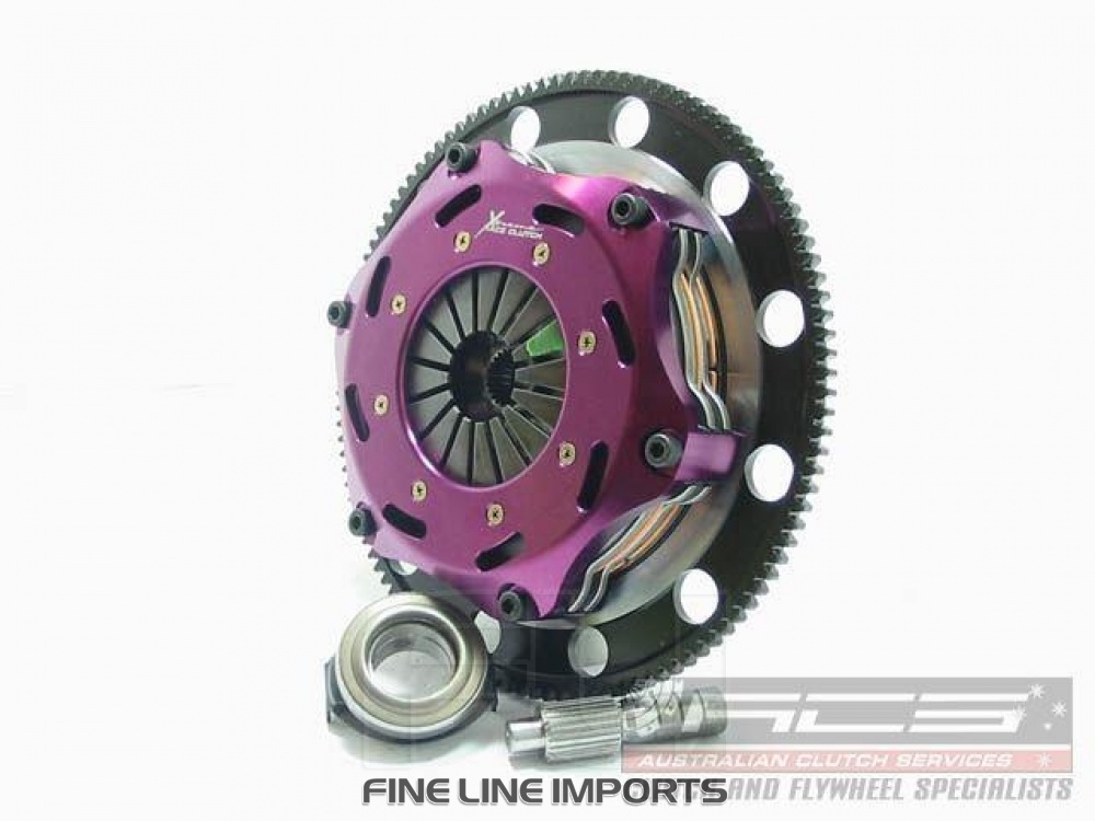 Xtreme Performance - 184mm Rigid Ceramic Twin Plate Clutch Kit Incl Flywheel