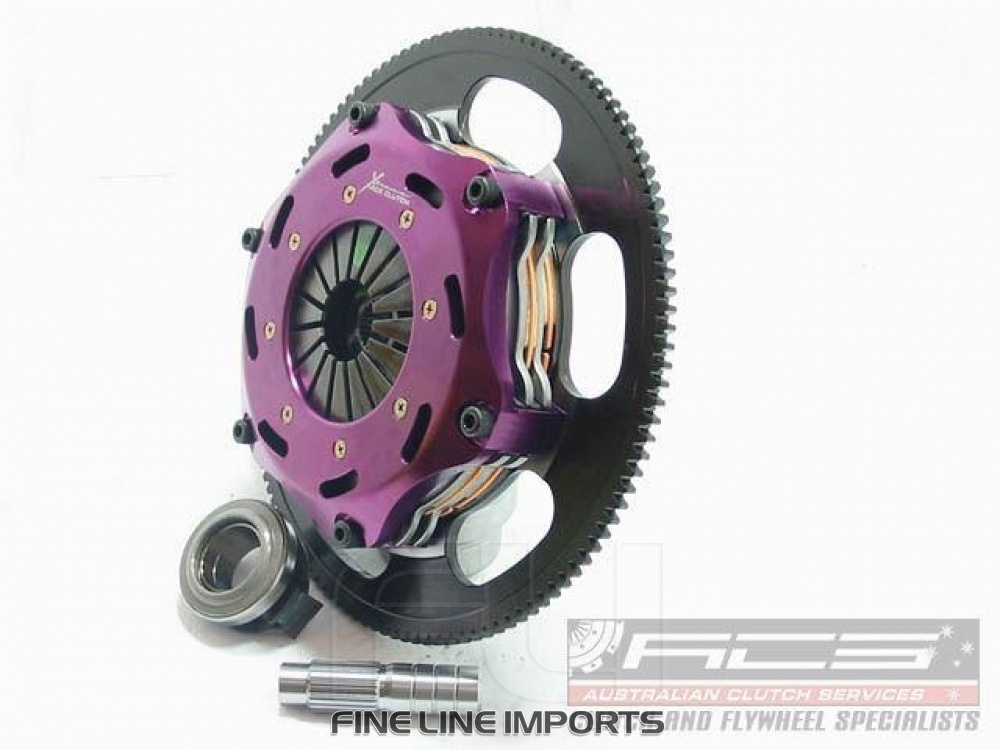 Xtreme Performance - 184mm Rigid Ceramic Twin Plate Clutch Kit Incl Flywheel