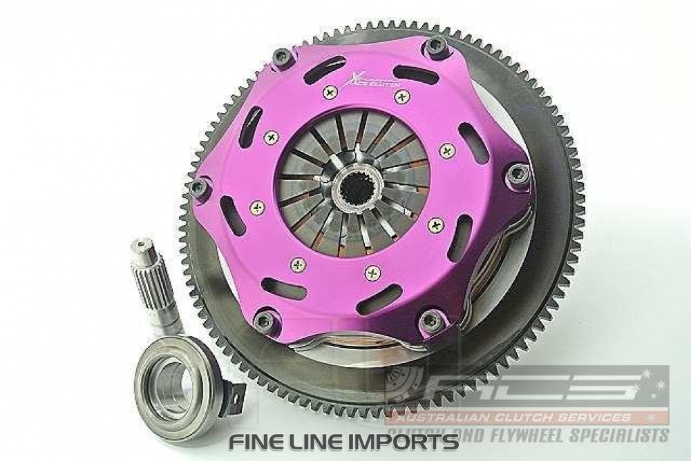 Xtreme Performance - 184mm Rigid Ceramic Twin Plate Clutch Kit Incl Flywheel