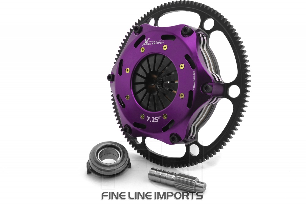 Xtreme Performance - 184mm Rigid Ceramic Twin Plate Clutch Kit Incl Flywheel