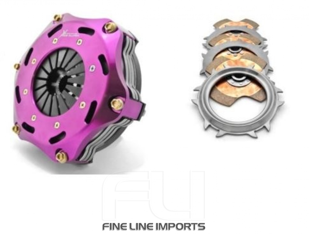 Xtreme Performance - 200mm Rigid Ceramic Triplate Plate Clutch Kit Incl Flywheel