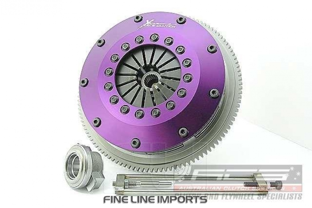 Xtreme Performance - 200mm Rigid Ceramic Twin Plate Clutch Kit Incl Flywheel