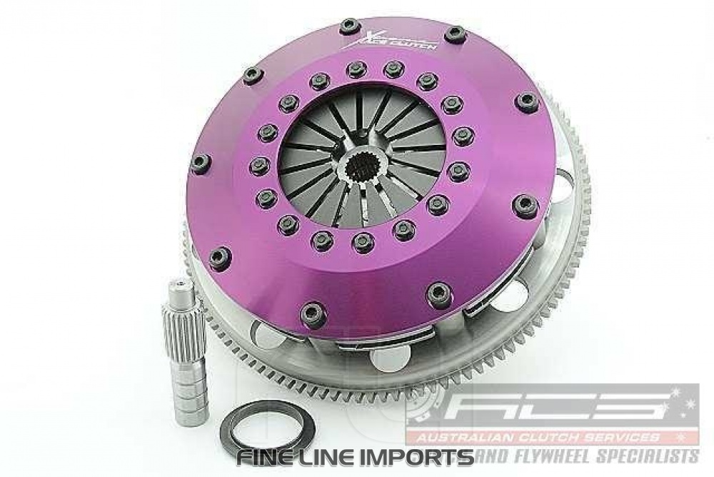 Xtreme Performance - 200mm Rigid Ceramic Twin Plate Clutch Kit Incl Flywheel