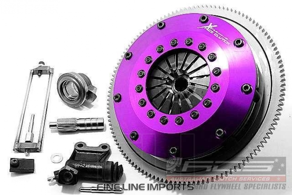 Xtreme Performance - 200mm Rigid Ceramic Twin Plate Clutch Kit Incl Flywheel
