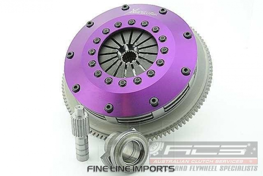 Xtreme Performance - 200mm Rigid Ceramic Twin Plate Clutch Kit Incl Flywheel