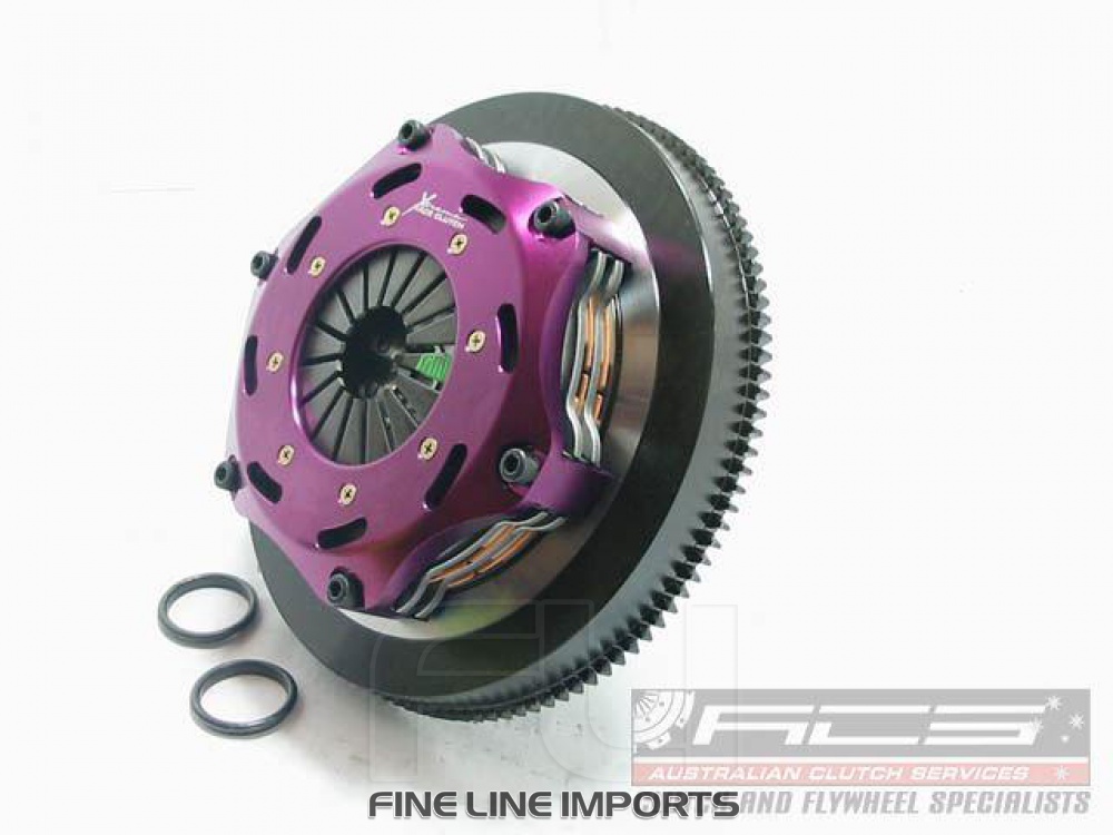 Xtreme Performance - 200mm Rigid Ceramic Twin Plate Clutch Kit Incl Flywheel