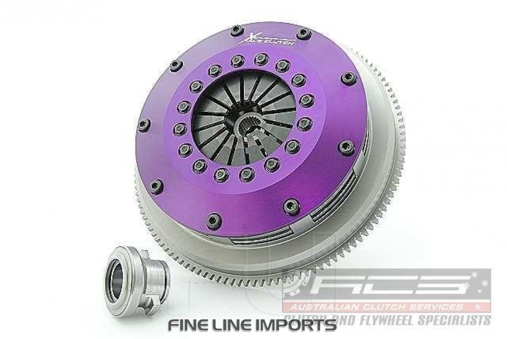 Xtreme Performance - 200mm Sprung Ceramic Twin Plate Clutch Kit Incl Flywheel